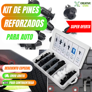 ✨ ¡LLEVA 100 PINES REFORZADOS POR SOLO Q150 Y OBTÉN 10 PROTECTORES TERMOENCOGIBLES DE REGALO + ENVÍO GRATIS! ✨